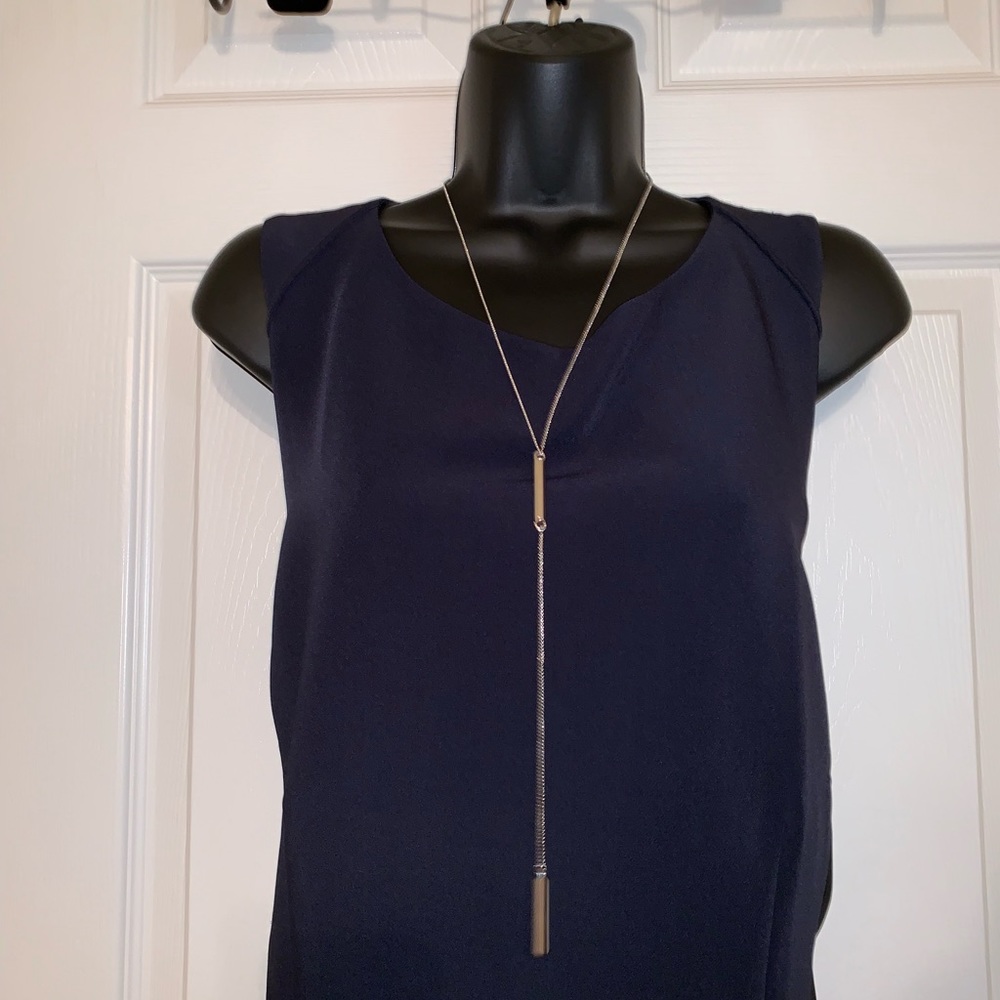 NWOT! Kendra Scott Silver Shelton Necklace - Picture 3 of 7
